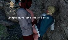 lost hiking teen squirting wildly as black stranger takes full advantage part 1