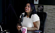 Marcelly mello sheer red begs for big cock doggy pounding