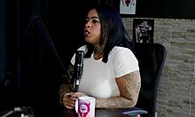 Marcelly mello sheer red begs for big cock doggy pounding