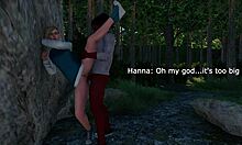 lost hiking teen squirting wildly as black stranger takes full advantage part 1