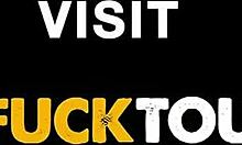 Milky tits bounce as curvy latina takes first anal tip only so tight!