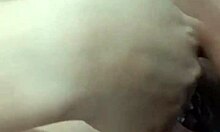 Hubby walks in on me stroking then devours my huge latina bride ass for breakfast