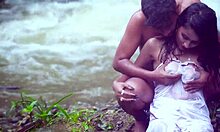 Hey babe ever seen real Indian lovers go wild outdoors like this?