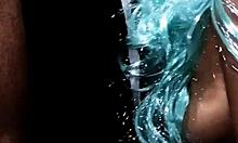 at halloween's wild costume bash she lured home the hungriest monster cock around