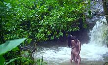 Hey babe ever seen real Indian lovers go wild outdoors like this?