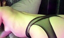 Horny college girl home from party craves hard dildo fuck!