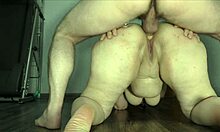 insatiable big ass milf exposes hole for rough anal as tits bounce wildly