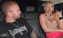 Uber driver pounds colombian milf Monique Fuentes rides to double creampie