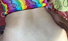 colombiana cachonda rides her boyfriend's best friend cock hard curvy ass bouncing wildly