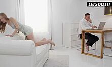 Petite stepsis Tiffany Tatum wants your big dick for steamy romantic missionary fuck?