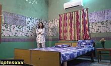 indian beauty screams in ecstasy from african cock pounding her tight juicy pussy