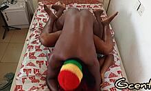 Morning romantic sex makes her moan scream and orgasm on monster cock