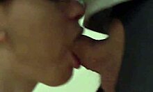 training aprill's deepthroat she gags chokes on cock like nerd slut