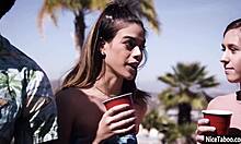 Hot naive teen paige owens gags party deep pussy fuck