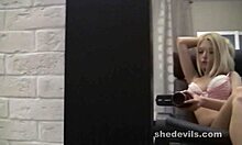 Blonde Webcam Teen Vickie Teases Secrets in Live 18+ Show