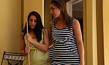 Blonde Girlfriend Licks Wet Lesbian Pussy