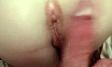 Big dick pounds my tight petite teen pussy stretching me wide open