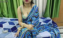 Indian stepsis rides stepbro cowgirl after helping arrange gift in hindi