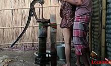 heartbroken village wife craves outdoor fuck with husband's friend