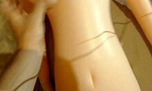 check out my new sex doll aileen getting fucked hard with small cock deep