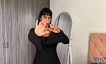 sayafit teases boyfriend slipping buttplug into her big ass before squirting everywhere