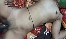 Jija Fills Saali's Thirsty Pussy with Rough Missionary Cumshot