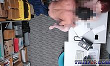 Petite Mexican Tattoo Thief Sucks Cop Cock First Time Hardcore!