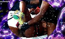 Teasing African Slimthick Bodybuilder Takes Monster Bbc Deep In Massage Session With Squirting Orgasm Finish