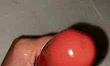 uh i jerk my dildo pov so good homemade solo toy fun...