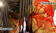 two dark african lesbians share emris huge bbc bending over