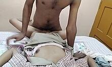 desi schoolgirl gets naughty with lover