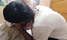 desi schoolgirl gets naughty with lover