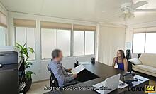 Loan4k Babe Fucked Raw for Cash After Pricey Trip Interview!