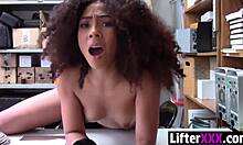 nia nixon dragged back to office for strip down punishment and doggystyle drilling