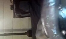 bbc handjob teases huge black cock to explosive cumshot