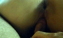 Amy N Joe Shaved Pussy Squirts On Monster Cock