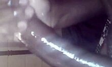 bbc handjob teases huge black cock to explosive cumshot