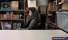 PUNISHED SHOPLIFTER TEEN POUNDED DOGGYSTYLE