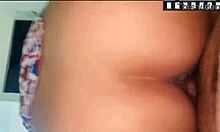 Colombian ebony babe shakes fat ass devouring innocent guy wildly