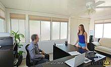 Loan4k Babe Fucked Raw for Cash After Pricey Trip Interview!