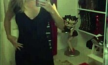 Sizzling sexy milf unleashes dirty panty play and cum-drenched blowjob action!