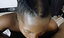 Big Tits Ebony Slut Sloppy Deepthroat Cumshot Dirty Talk