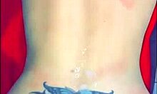 Sizzling sexy milf unleashes dirty panty play and cum-drenched blowjob action!