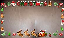 i'm home alone on christmas with hot believer neighbor's huge ass begging for young cock