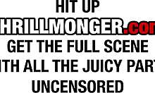 i'm shakin' watchin sadie strip her bubble butt then rim that BBC before four creampies flood her!!