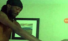 wife loving that bbc vibe bent over moaning wet doggystyle... big black cock pulls hair! 🍆🔥💦