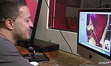 Blonde Chloe Conrad's Quick Cheating Fuck With Fat Cock At Work