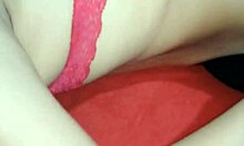 Sexy latina bride stuffs big ass with dildo masturbating wildly!