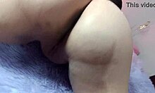 fat latina wife ass double penetrated deep by mature boss cock