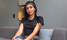 shy latina teen dives into first pov hardcore webcam fuck